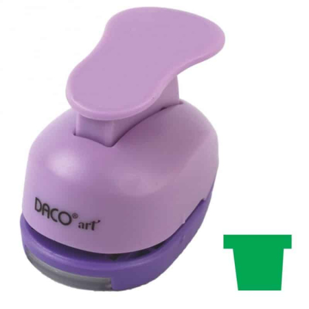 Perforatoare Hobby - Perforator Hobby 2.5CM Ghiveci DACO (PF025/4)