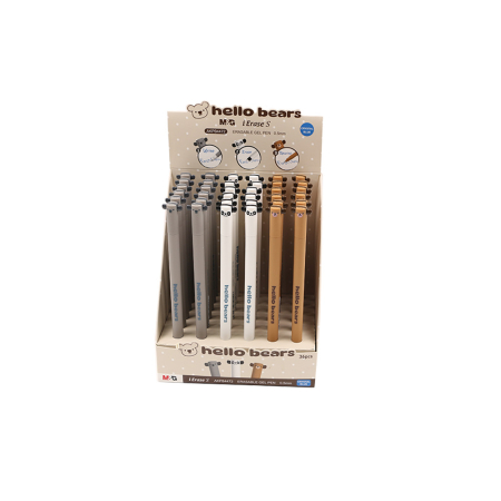Pix cu gel - Pix cerneala termosensibila, 0.5 mm Hello Bears