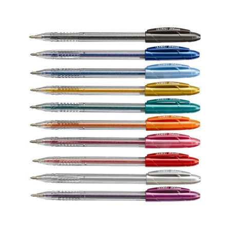 Pixuri - Pix cu gel si sclipici set 10 culori 