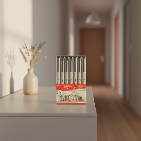 Pix Liner Grafic Arhitect set 7 buc, dimensiuni diferite [1]