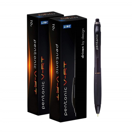 Pixuri - Pix Pentonic V-RT negru 0,7mm - LINC