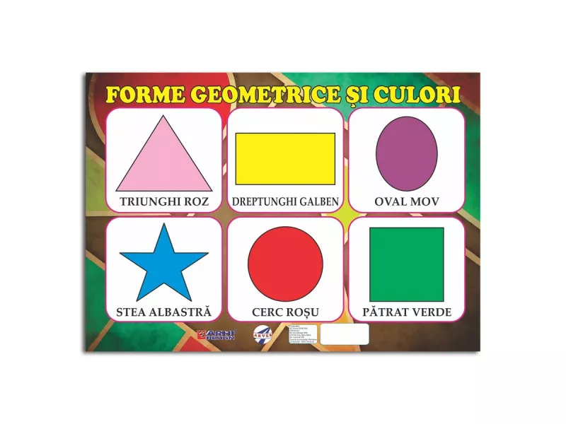 Planse școlare - Plansa Forme Geometrice A4