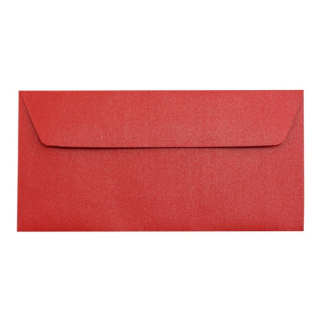 Plicuri - Plic DL siliconic DACO PC12SR, Rosu sidefat