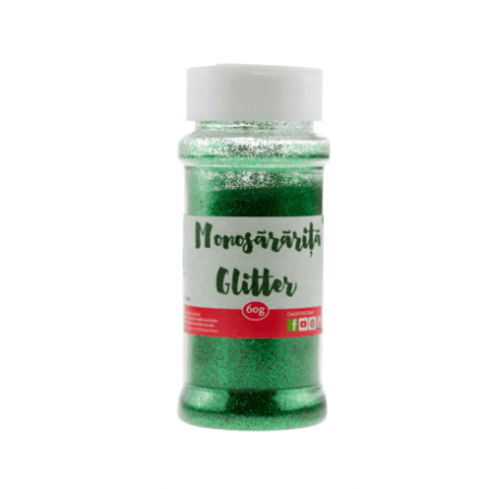 Creative și hobby - Pudra Glitter Monosararita 60g DACO Verde