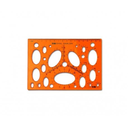 Sabloane plastic - Sablon 17 CM Forme Ovale RIO