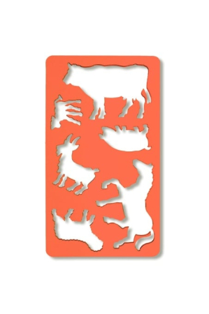 Sabloane plastic - Sablon 6 animale domestice