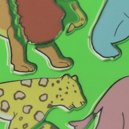 Șablon desen Junglă DACO [1]