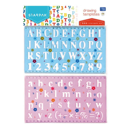 Creative & hobby - Sablon litere si cifre, 13x23 cm - Starpak