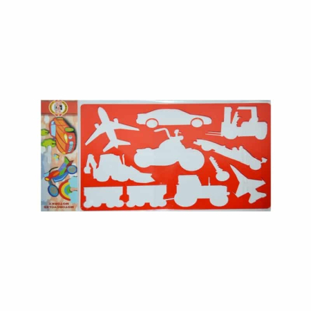 Sabloane plastic - Sablon Motoare, 26,5x18,5 cm - Koh-I-Noor
