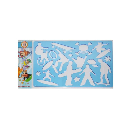 Sabloane plastic - Sablon Sport Extrem, 26,5x18,5 cm - Koh-I-Noor