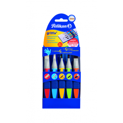 Pensule - Set 5 Pensule Griffix Pelikan