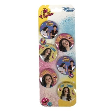 Accesorii Scolare - Set 6 insigne Soy Luna