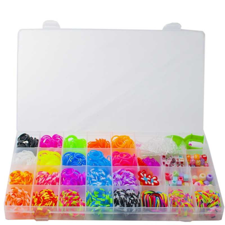Seturi Creative - Set creativ elastice, 950 piese