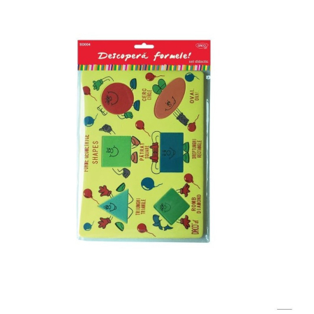 Creative și hobby - Set didactic - SD004 Descopera formele