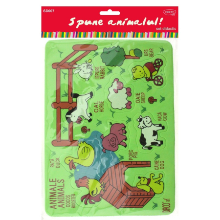 Creative și hobby - Set didactic - SD007 Spune animalul