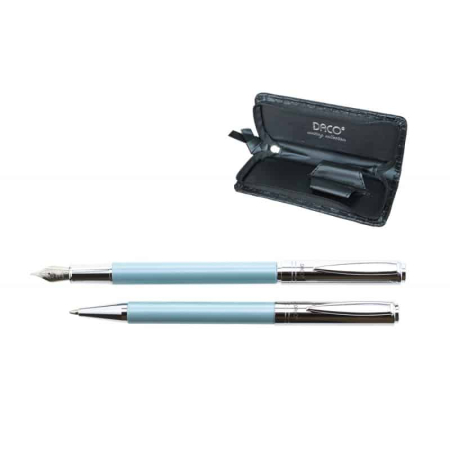 Seturi Instrumente de scris - Set pix si stilou DACO SE272A, Albastru