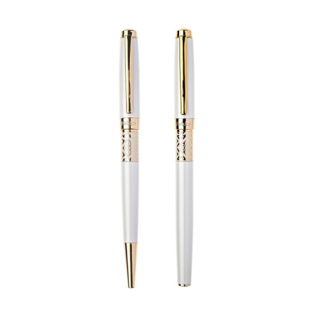 Set pix și stilou Folclor Alb DACO (SE268W) [1]