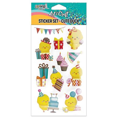 Abțibilduri creative - Stickere 3D - Ratuste (SC2812)