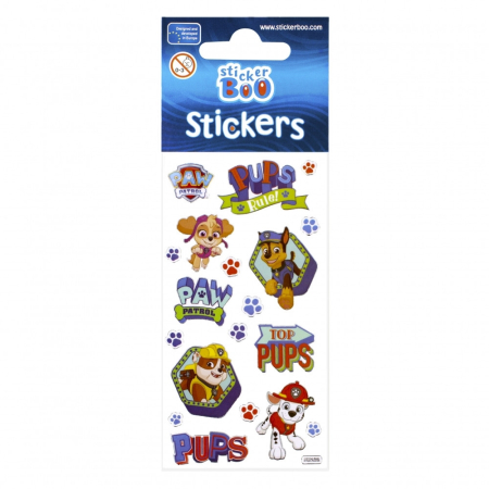 Abțibilduri creative - Stickere Paw Patrol, 6.6x18cm