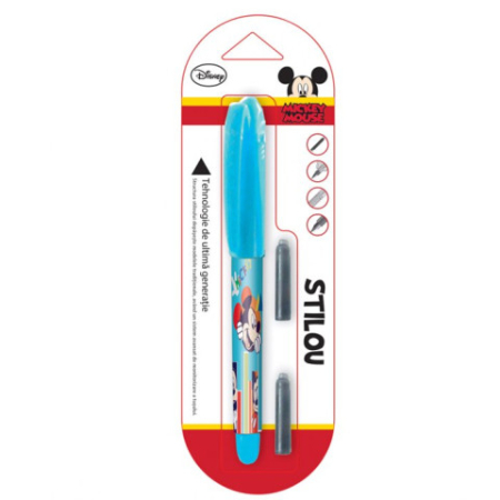 Stilouri - Stilou cu 2 rezerve Mickey Mouse