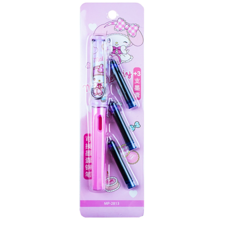 Stilou cu 3 rezerve pe blister, My melody [3]