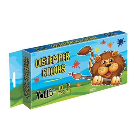 Tempera, 12 ml, 10 culori/set - S-COOL [1]