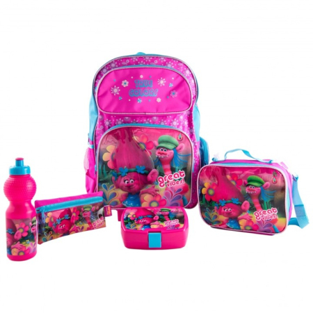 Ghiozdane - Troller Disney Trolls, echipat