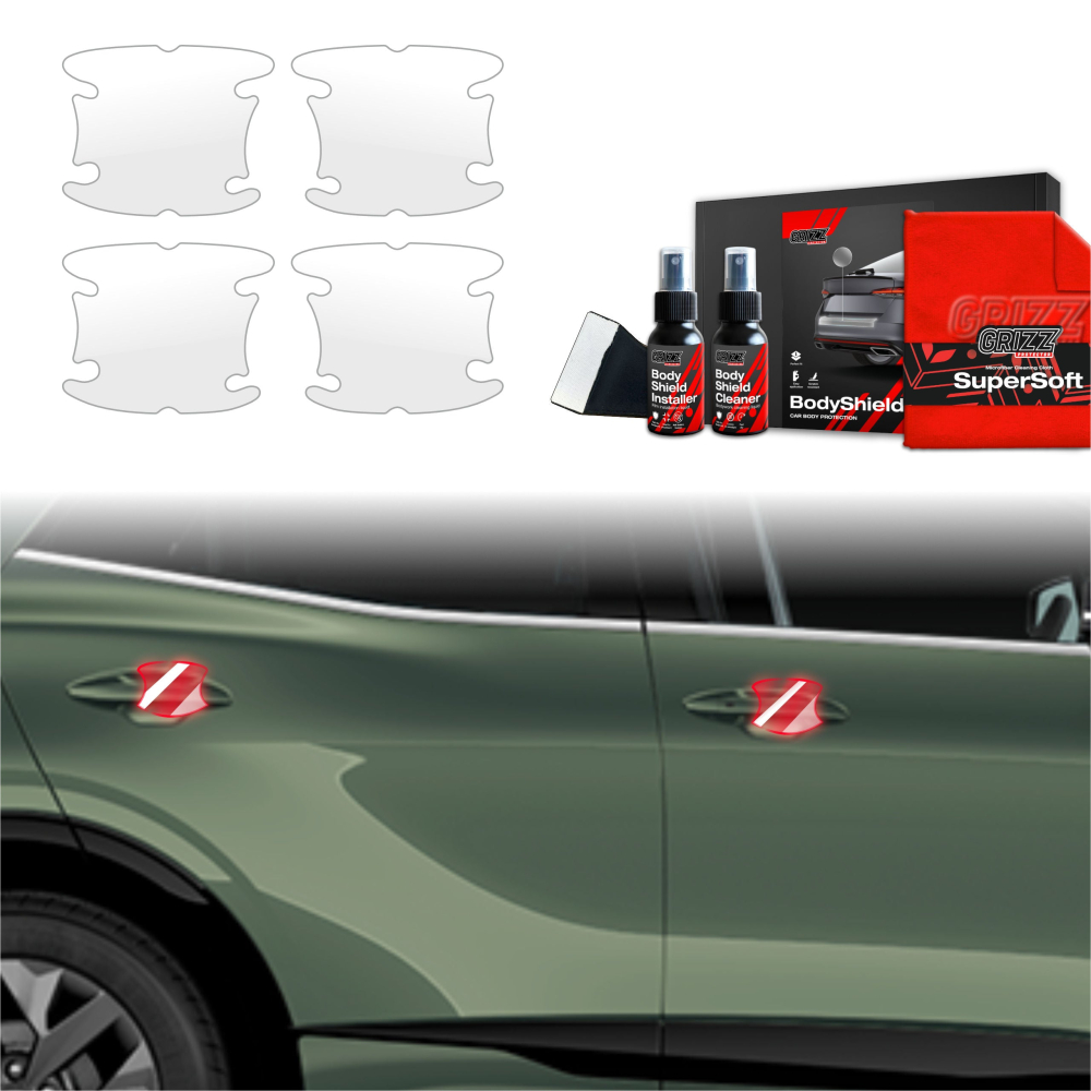 Folie de protecție 4în1 pentru adânciturile mânerelor ușilor - Kia Sportage 5 (2021-2025) [1]