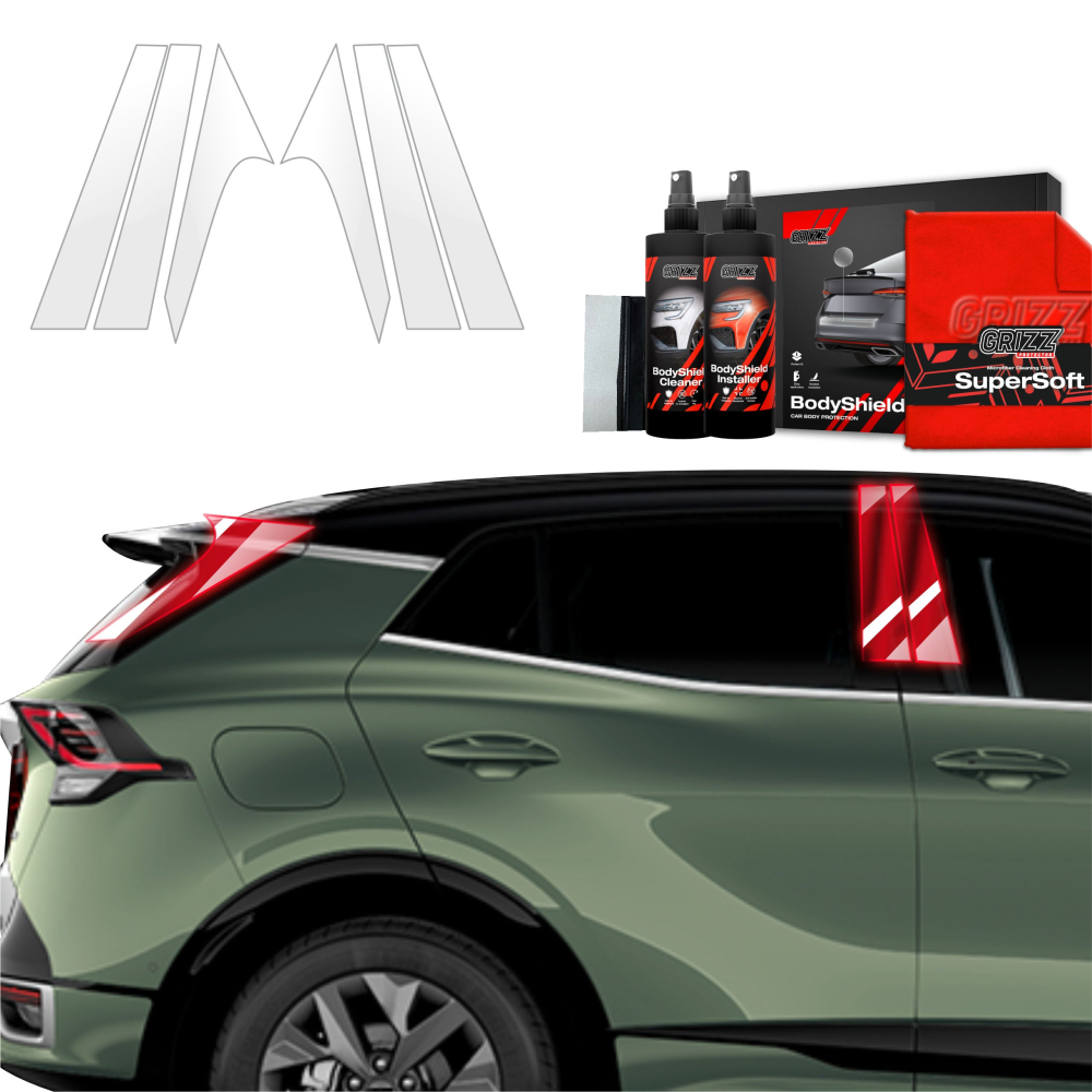 Folie de protecție 6în1 pentru coloana B-C - Kia Sportage 5 (2021-2025) [1]