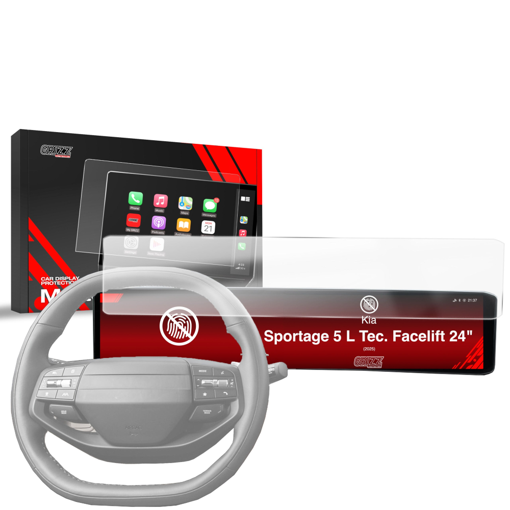 Folie de protecție pentru ecran Kia Sportage 5 L Tec. Facelift 24" (2025-2026) Anti-amprentă, mată [1]