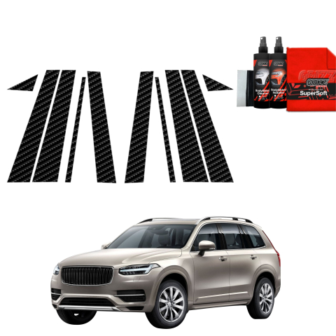Bodyshield - 10în1 folie de protecție din carbon pentru coloana B-C - Volvo XC90 (2015-2020)