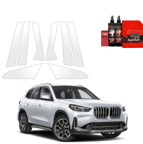 Bodyshield - Folie de protecție 10în1 pentru coloana A-B-C - BMW X1 (2023- 2025)