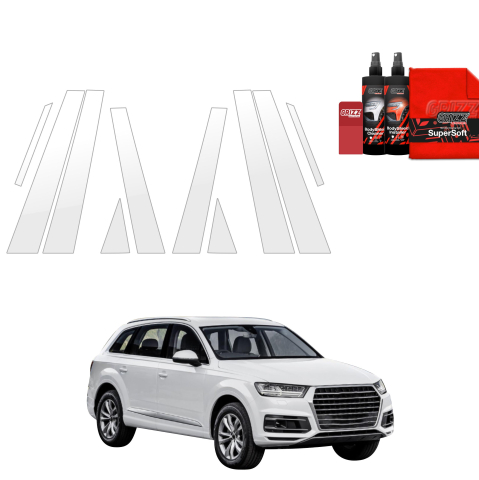 Bodyshield - Folie de protecție 10în1 pentru coloana B-C - Audi Q7 (2015-2019)
