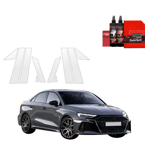 Bodyshield - Folie de protecție 10în1 pentru coloana B-C - Audi RS3 (2025-2026)