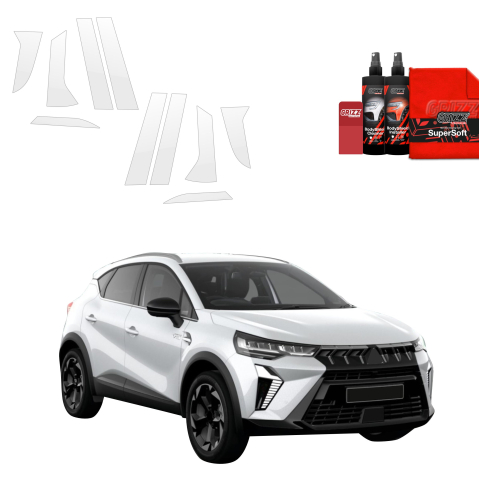 Bodyshield - Folie de protecție 10în1 pentru coloana B-C - Mitsubishi ASX Facelift (2024-2026)