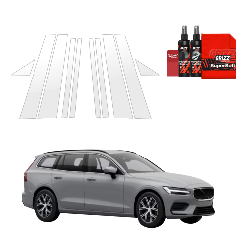 Bodyshield - Folie de protecție 10în1 pentru coloana B-C - Volvo V60 (2026)