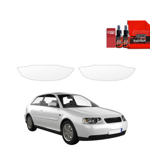 Bodyshield - Folie de protecție 2în1 pentru adâncituri mânere uși - Audi A3 8L Hatchback 3D (1996-2003)