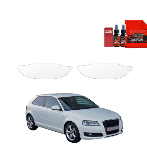 Bodyshield - Folie de protecție 2în1 pentru adâncituri mânere uși - Audi A3 8P Hatchback 3D (2003-2008)