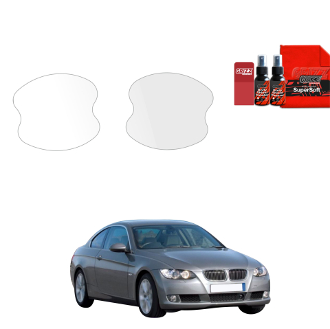 Bodyshield - Folie de protecție 2în1 pentru adâncituri mânere uși - BMW 3 E92 Coupe Pre-LCI (2006-2010)