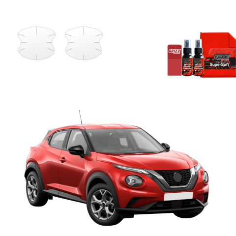 Bodyshield - Folie de protecție 2în1 pentru adâncituri mânere uși - Nissan Juke Facelift (2024-2026)