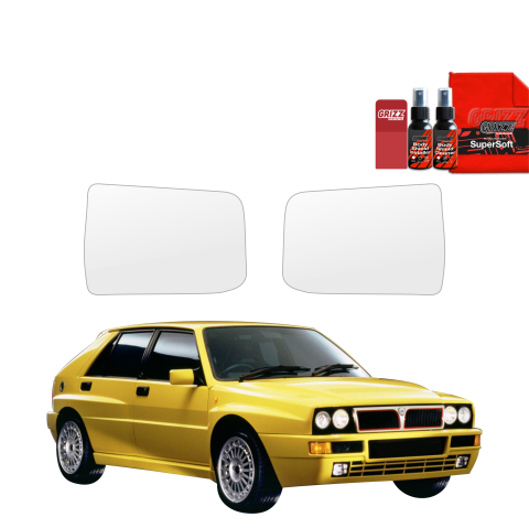 Folie Oglinzi - Folie de protecție 2în1 pentru carcasele oglinzilor - Lancia Delta Integrale (1992-1994)