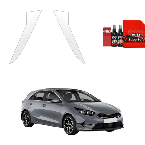 Bodyshield - Folie de protecție 2în1 pentru coloana B-C - Kia Ceed Hatchback (2021-2025)