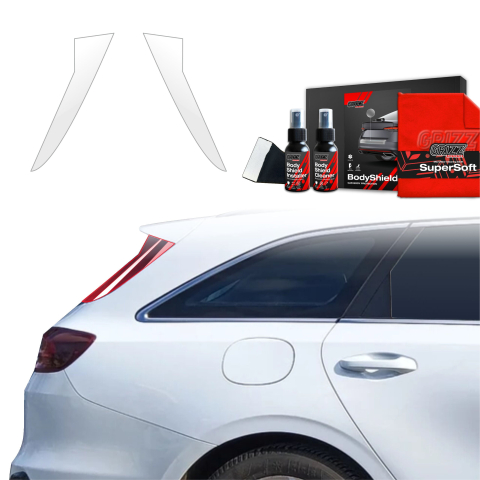Bodyshield - Folie de protecție 2în1 pentru coloana B-C - Kia Ceed SW Kombi (2021-2025)