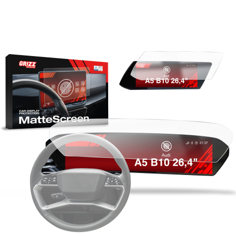 Folie Ecran - Folie de protecție 2în1 pentru ecran Audi A5 B10 (2025-2026) Anti-amprentă, Mat