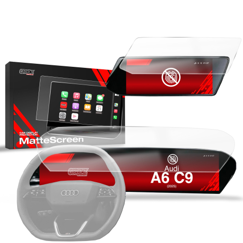 Folie Ecran - Folie de protecție 2în1 pentru ecran Audi A6 C9 14,5" (2025-2026) Anti-amprente, mată