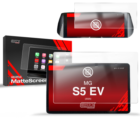 Folie Ecran - Folie de protecție 2în1 pentru ecran MG S5 EV 12,8" (2025-2026) Anti-amprente, mată