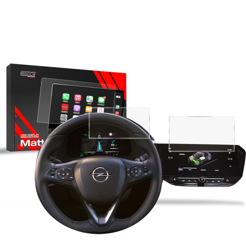 Mat - Folie de protecție 2în1 pentru ecran pentru Opel Corsa F 10" (2020-2026) Anti-amprente, Mată