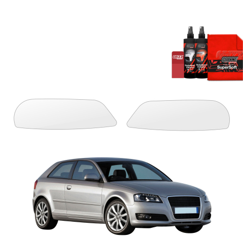 Bodyshield - Folie de protecție 2în1 pentru faruri - Audi A3 8P Hatchback 3D Facelift (2008-2013)