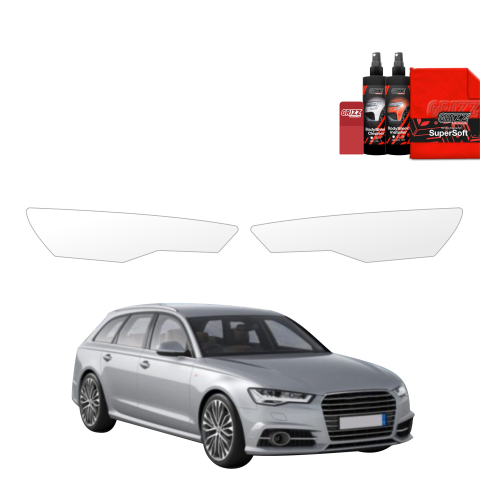 Bodyshield - Folie de protecție 2în1 pentru faruri - Audi A6 C7 Avant Facelifting (2014-2018)