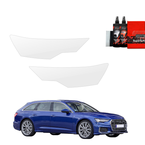 Bodyshield - Folie de protecție 2în1 pentru faruri - Audi A6 C8 Combi (2018-2023)